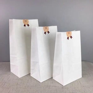 Trung Quốc Nhà Máy Tùy Chỉnh In Túi Giấy Bánh Mì Gói Lấy Đi Túi Giấy Dùng Một Lần - Product Image 4