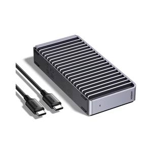 Boîtier UGREEN M.2 NVMe 40 Gbps 8 To pour SSD, compatible <span class=keywords><strong>Thunderbolt</strong></span> 4, avec dissipation thermique à double ailette en aluminium - Product Image 1