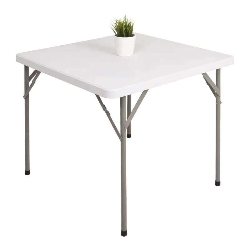 Vierkante Vouwen Plastic Kleine Outdoor 4ft Klaptafel