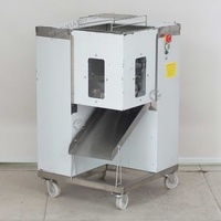 Machine à découper les bandes de viande fraîche QW-10, en acier inoxydable 304, capacité de 800 kg/h, pour usage commercial