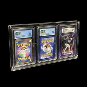 Protecteur de carte en acrylique transparent résistant aux UV, plaque magnétique en plexiglas, étui pour cartes à collectionner Pokémon - Product Image 2