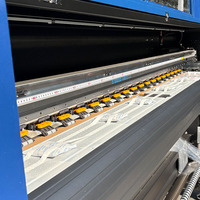 Imprimante textile à sublimation à 4 têtes pour tissu en polyester 1,8 m, imprimante numérique haute vitesse pour tissu
