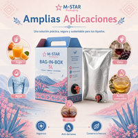 Emballage personnalisé en Bag-in-Box avec valve de distribution pour eau, jus, huile de cuisson – Vente en gros, directement de l'usine