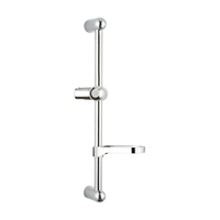 Salle de bain chromé réglable Barre Coulissante de Douche Ensemble