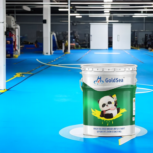 Peinture époxy pour sols, vente chaude des fabricants, peinture époxy résistante à l'humidité, peinture autolissante pour sols - Product Image 1