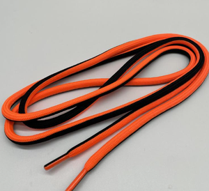 Two-Tone Color-Blocking Polyester <b>Shoelaces</b> Pants <b>Rope</b> New Polyester Material for Sports Garments DIY Hat Bags Shoes - Product Image 3