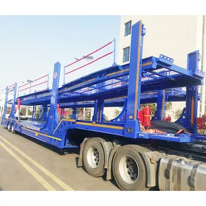 Eight-position Double-deck Multifunctional Vehicle Transport Semi-trailer