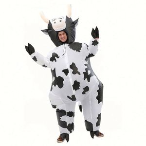 Disfraz Unisex Traje de Fiesta de Halloween Disfraz Inflable de Vaca para Adultos - Product Image 1