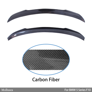 For 5 Series F18 /F10 M5 Sedan CS Style Carbon Fiber <b>Rear</b> <b>Spoiler</b> Trunk Wing 2009-2016 - Product Image 2