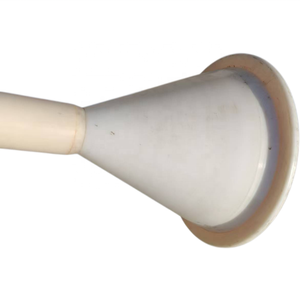 Rouleau en nylon de qualité chimique <span class=keywords><strong>à</strong></span> double cône, anti-corrosion, en forme de trompette - Product Image 1