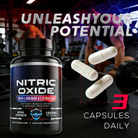 Complément Herbal OEM : Capsules d'Oxyde Nitrique Extra Fortes avec L-Arginine et L-Citrulline pour Hommes – Soutien Musculaire Premium à base de Maca