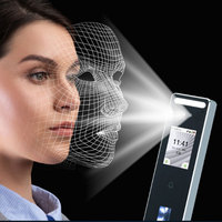 Control de Acceso por Huella Dactilar y Reconocimiento Facial ZKT, Software Libre, Resistente al Agua IP65, para Exteriores, con Registro de Asistencia, TCP/IP, 1000 Usuarios, Sistema Operativo Linux