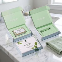 Coffret Cadeau Personnalisé de Soins de la Peau en Gros avec Logo en Relief et Insert en Éponge pour Marques Cosmétiques – Expédition Directe de l'Industrie, Boîte d'Emballage