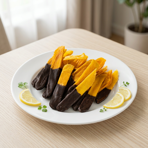 Bâtonnets de mangue vietnamienne les plus vendus 2026 enrobés de chocolat noir 65% cacao - Product Image 5