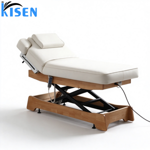 Cama de Belleza Eléctrica Profesional Kisen con 3 Motores Ajustables para Salón de Belleza, Spa, Clínica Médica, Directo de Fábrica - Product Image 2