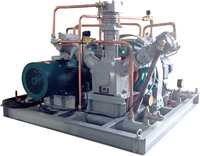 Pompe à azote 20 bars d'origine chinoise pour bouteilles d'O2, 90 m³/h, longue durée de vie, certifiée CE ISO, composants principaux PLC