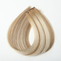 Extensions de cheveux humains de qualité supérieure, tissage Genius, double trame, lisses, naturels, brésiliens, vente en gros sur mesure en usine