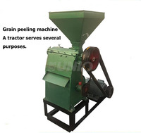 Décortiqueuse de maïs commerciale, machine à écosser et à éliminer la peau noire pour la fabrication de gruau, de semoule et de farine de maïs