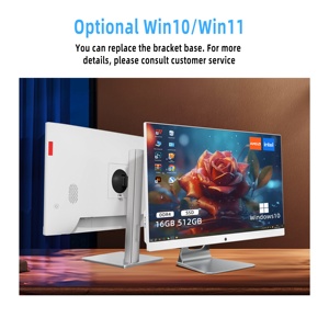 Tùy Chỉnh 23.8 Inch Tất Cả-Trong Một Máy Siêu Mỏng <span class=keywords><strong>Bezel</strong></span>-Ít Chất Lượng Cao Monoblock Máy Tính Tất Cả-Trong Một Máy Tính Tất Cả Trong Một <span class=keywords><strong>PC</strong></span> - Product Image 4