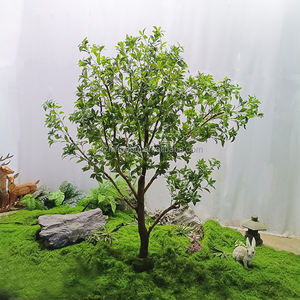 Fausses fleurs de Sakura grandeur nature artificielles, faites à la main, pour la décoration intérieure de mariage - Product Image 4