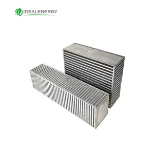 OEM Manufacturer Aluminum plate bar fin heat exchang erevaporator copper soldered fin heat exchanger core