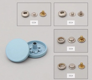 Botón de Presión Redondo de Metal Colorido, Herramienta <span class=keywords><strong>Mágica</strong></span> Oculta Sin Costuras, Herramienta de Instalación Tipo Presión Madre-Hijo, China - Product Image 6