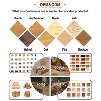 Tapa de Madera de Fresno Sólido de Primera Calidad para Botella de Perfume, Logotipo Personalizado, Fabricada con CNC, Tapa de Madera Natural Ecológica para Atomizador, OEM