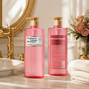 SADOER Parfümiertes Volumen-Shampoo, Klärendes Duschgel & Glättende Haarmaske 520ml Langanhaltender Duft Haar- & Körperpflege-Set - Product Image 5