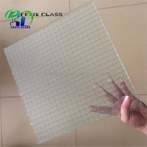 Alambre de seguridad de vidrio con cable transparente Alambre de vidrio Vidrio reforzado - Product Image 4