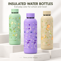 Thermos isotherme populaire en acier inoxydable avec logo personnalisé, 301-400 ml, à ouverture étroite, écologique, maintien thermique 12-24 heures, pour la rentrée scolaire