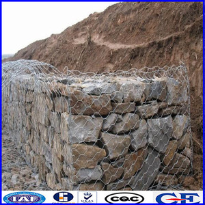 Lưới rọ thép mạ kẽm để xây dựng mương đầy đá chống va đập hộp rọ bọc nhựa PVC cho lồng hàng rào - Product Image 3