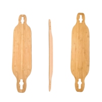 Longboard en bois personnalisé, skateboards à 7 couches, concave profond, plateau en bois, haute vitesse, portable pour les skateurs