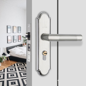 Durable Stainless Steel Door <b>Locks</b> Complete Set Easy Installation Anti-Rust 1 Year Warranty-Factory Stores Delivery - Product Image 4