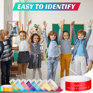 Tyvek Pulseras Antimanipulación, Bandas Impresas Personalizadas para Eventos, Pases Desechables Impermeables y Transpirables para Eventos Deportivos - Product Image 4