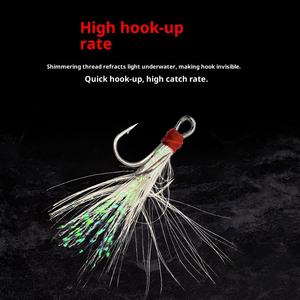 Leurre de pêche artificiel en métal cuillère en métal leurre de poisson en plomb avec hameçons aigus leurre de pêche méné - Product Image 5