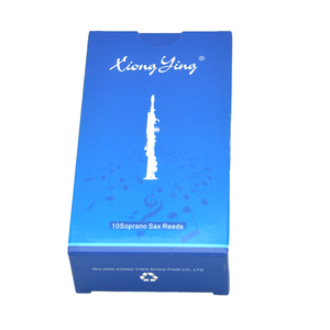 Soprano Sax ance tradizionali Strength 3 2.5 2 Box di 10 fornitori all'ingrosso Premium Reed per <span class=keywords><strong>sassofono</strong></span> Soprano - Product Image 5