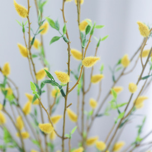 Artificial Silver <b>Willow</b> <b>Branches</b> 30cm-100cm High Simulation Wedding Decor Home Decoration - Product Image 3
