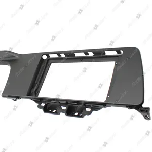 Panneau de voiture Android pour <span class=keywords><strong>KIA</strong></span> SONET <span class=keywords><strong>2021</strong></span> Cadre en plastique noir ABC Harnais de voiture Tableau de bord - Product Image 1