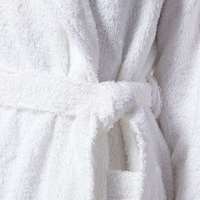 Oferta Especial: Bata de Baño de Lujo 100% Algodón de Rizo con Cuello Chal, Set de Bata y Pantuflas para Hotel y Spa en Caja de Regalo con Logotipo Bordado Personalizado