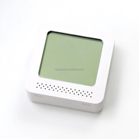 Contrôleur de température sans fil Lora avec écran LCD, résolution 0,1°C, communication par port série, matériau plastique, IP56 pour grandes applications