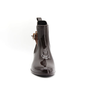 Bottes de pluie imperméables à boucle latérale pour <span class=keywords><strong>femme</strong></span>, <span class=keywords><strong>bottines</strong></span> <span class=keywords><strong>chelsea</strong></span> en PVC - Product Image 3