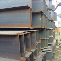 Viga en H ASTM A36 A992, Viga Universal Soldada Laminada en Caliente, Viga en I Q235B Q345B, Acero de Canal, Acero Galvanizado, Acero Estructural