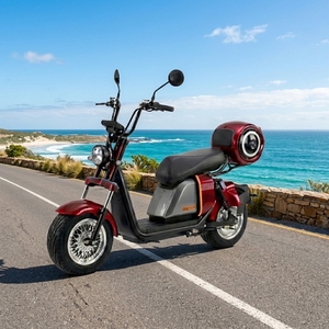 Motocicleta Scooter Vintage, 60v 1000w, Batería de Litio de 20ah, Neumático Ancho para Adultos, para Desplazamientos, Modelo SS701, Motor Potente de 1000w - Product Image 1