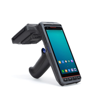 Lector RFID, PDA Google de 8 Núcleos, Pantalla Táctil de 5.5 Pulgadas, Android 13, Terminal Portátil, Dispositivo Terminal 1D/2D, 4000 mAh con WIFI 4G T55UHF
