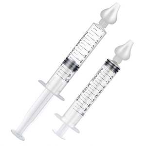 Jeringa e irrigador nasal para bebés con aspirador - PP y silicona ecológicos, nuevo diseño para 0-24 meses - Product Image 4