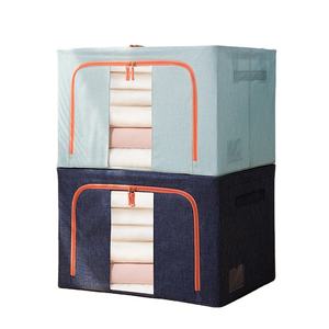 Foldable Storage Cube Oxford Cloth Foldable Storage Boxes Folding Wardrobe Linen Storage Box Cube Storage Box
