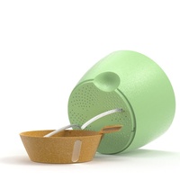 Pot de fleur vert lierre en plastique auto-absorbant vente directe du fabricant Niveau d'eau visible pour balcon cour latérale eau