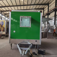 Chariot de restauration rapide pour hot-dogs et pop-corn, haute productivité, certifié CE, en tôle galvanisée, pour usage agricole