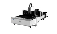 G.weike Machine de découpe laser à fibre métallique économique 1500W 2000W 3000W