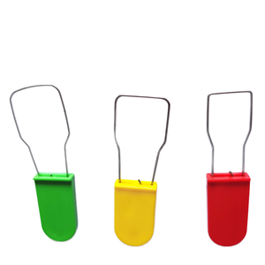 Scellés de sécurité en plastique Aisalock Vert Jaune Rouge Scellés inviolables à serrage progressif Modèle A-441 37mm -20-100C pour la logistique - Product Image 1